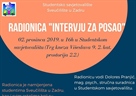 Radionica "Intervju za posao" - 2. prosinca 2019. godine