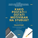 Radionica povodom Međunarodnog dana studenata "Kako postati i ostati motiviran na studiju?" - 17. studenoga 2021.