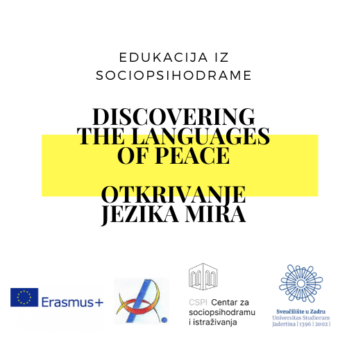 Poziv na edukaciju iz sociopsihodrame "Discovering the languages of peace"