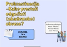 Radionica „Prokrastinacija - kako prestati odgađati (akademske) obveze?“ - 20. siječnja 2023.