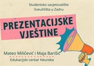 Online radionica „Prezentacijske vještine“ -  13. ožujka 2024.