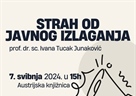 Radionica "Strah od javnog izlaganja" - 7. svibnja 2024.