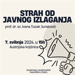 Radionica "Strah od javnog izlaganja" - 7. svibnja 2024.