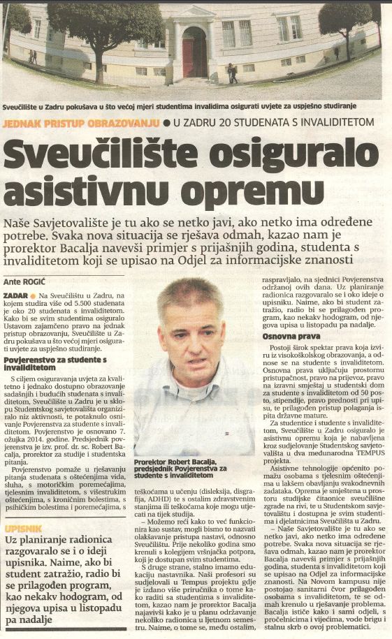 Zadarski list, 04.03.2015.